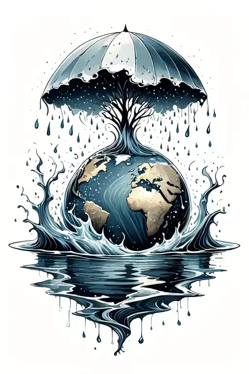 Rain And Wind Water Earth Going