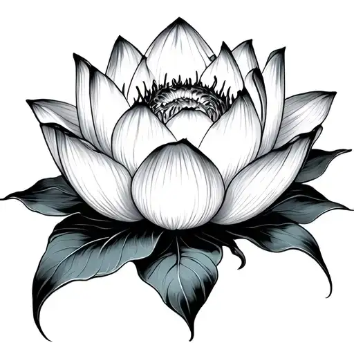 Medusa Lotus Flower Blooming