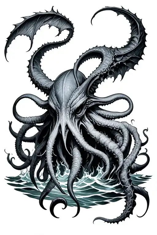 Cthulhu Lovecraft Skyrim Hermeus Of The Sea