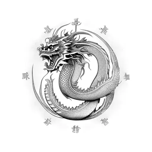 Japanese Dragon Feminine