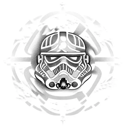 A Star Wars-inspired Volleyball Team Logo