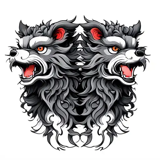 Japanese Foo Dog Pair