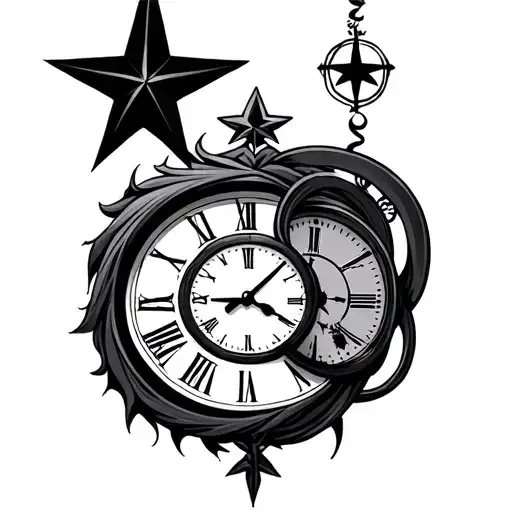 Clocks And Star Signs Intertwined