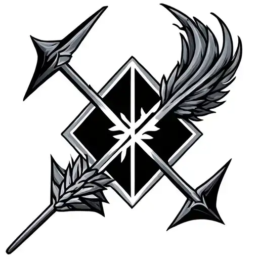 Arrow And Gemini Sign