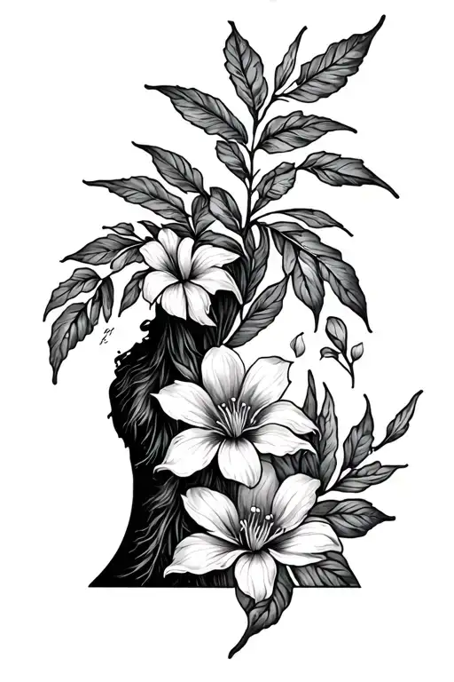 Native To Michigan Flora And Fauna Quarter Sleeve