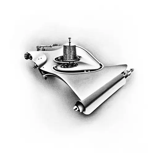 A Car Engine Made Of Musical Instruments