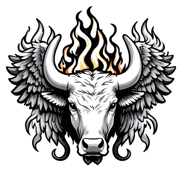 Bull Fire Wings