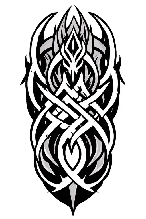 Svarog Symbol Intertwined