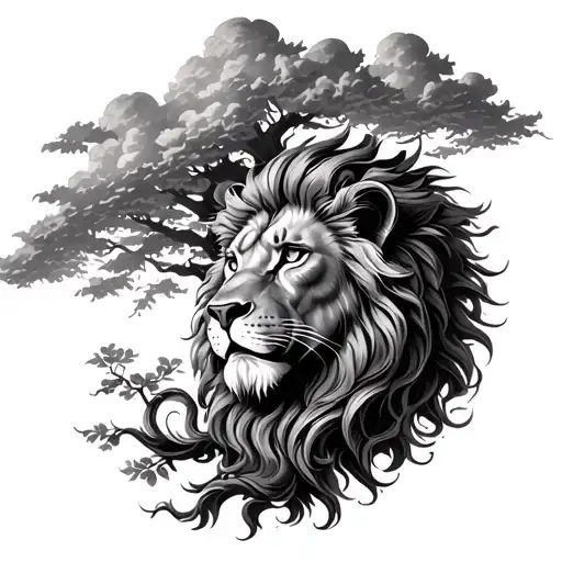 Libra Scale Cloud Fillers Lion Tree 2006 Full Sleeved