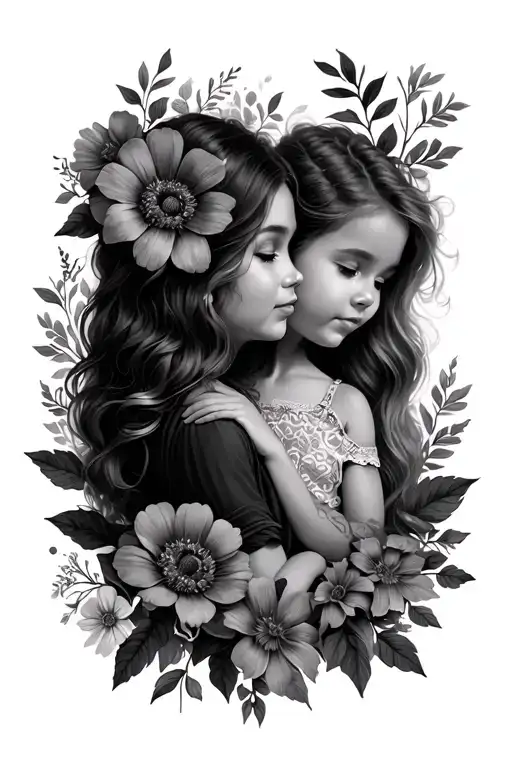 Forever Love For My Girlfriend Becki And Daughter Aurora Some Flowers Sunset