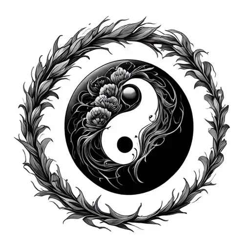 Kiara Name As Yin And Yang Symbol