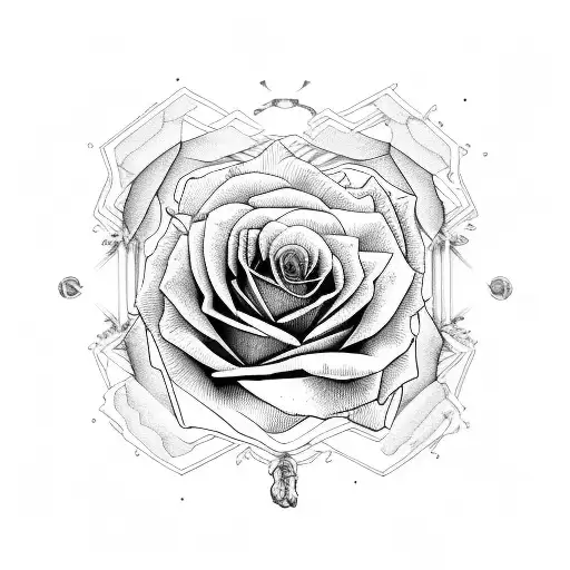 Serotonine With Rose