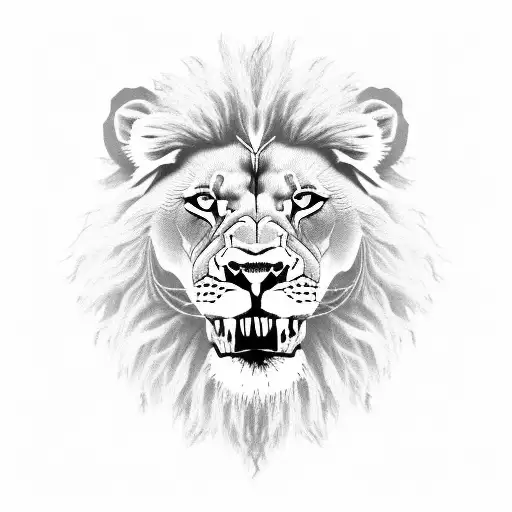 Lion With Basketball In Mouth