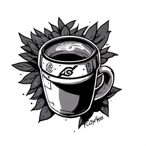 Van Pis Naruto Costa Coffee