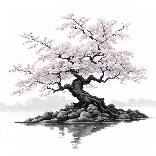 Cherry Blossom Tree Drahon