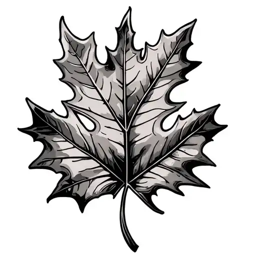 Oak Leaf And Carpenter Guild Symbol
