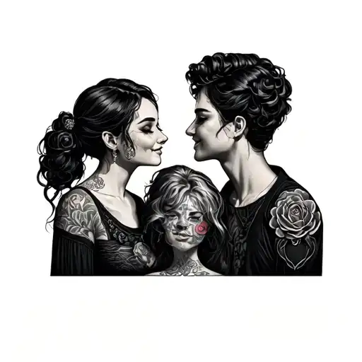 Best Friend Tattoo For 6 People