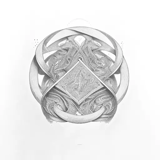 An Open Book With Pages Forming The Curves Of An Infinity Symbol