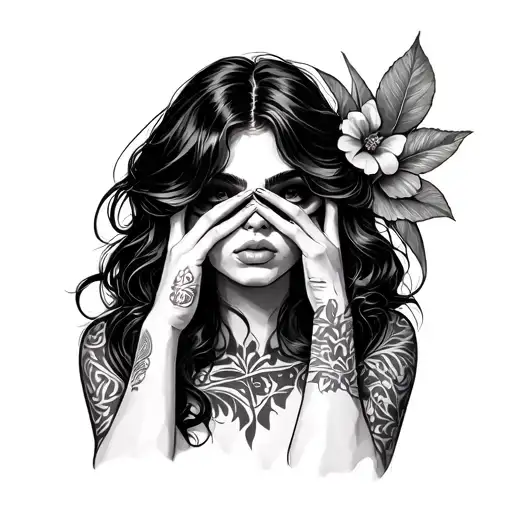 See No Evil Hear No Evil Women Posing