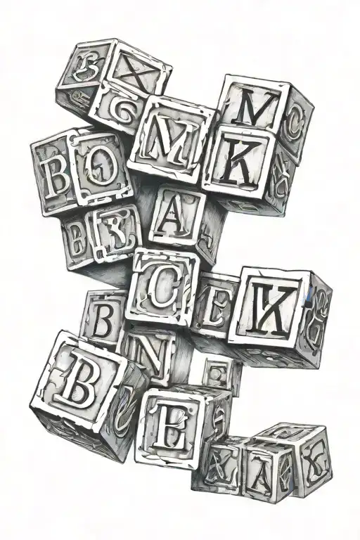 Baby Block Letters