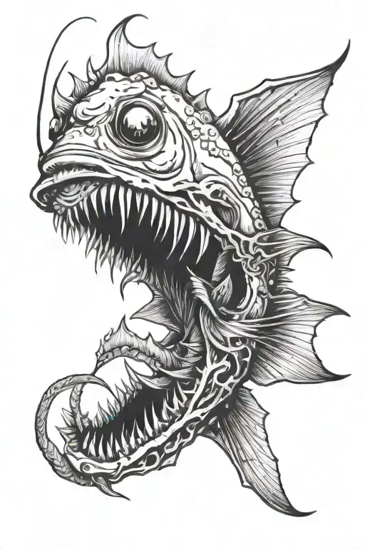 Sea Creature Angler Fish