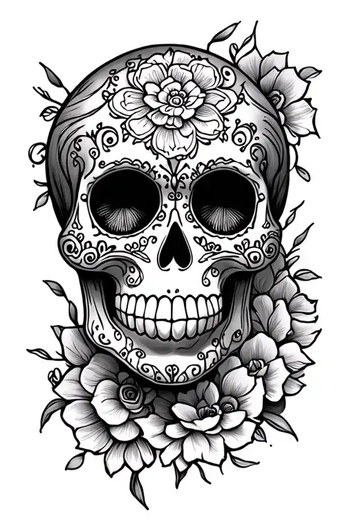 Traditional Sugar Skull