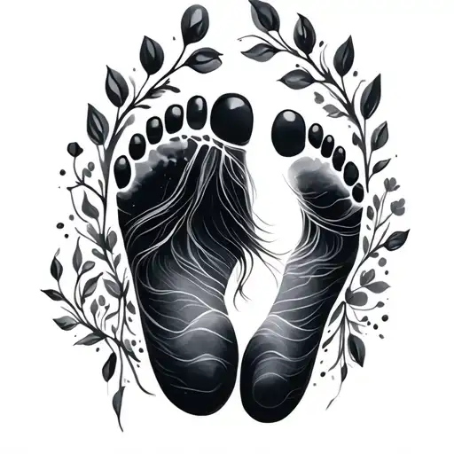 Daughter Footprint