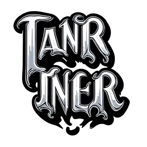 The Lettering Tanner Logo Style