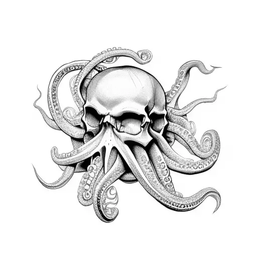 Skull Octopus