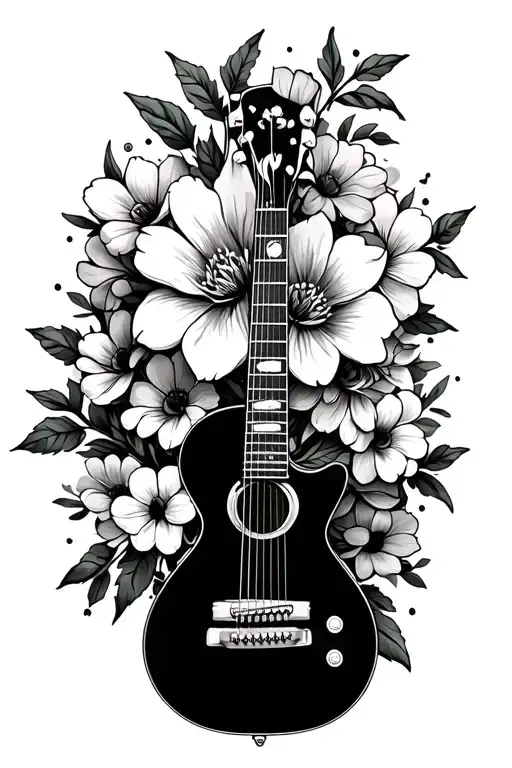 Flower Guitar