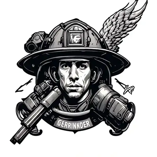 Firefighter Named Germinder