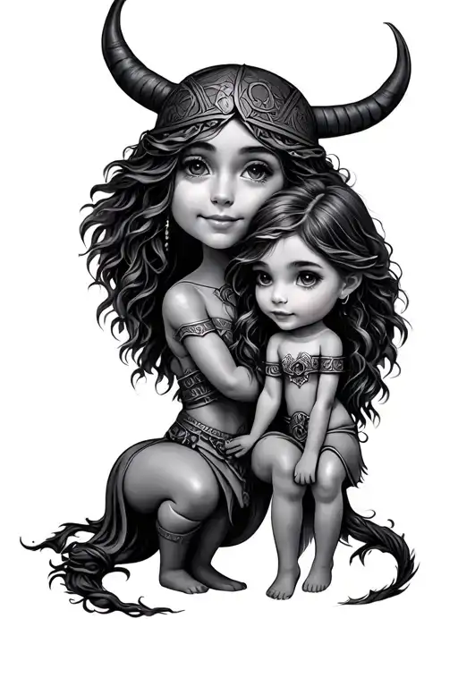 Love Family Daughter Viking Soul Mate