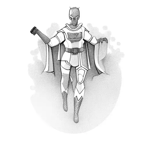 Software Engineer Superhero With A Guitar Cape