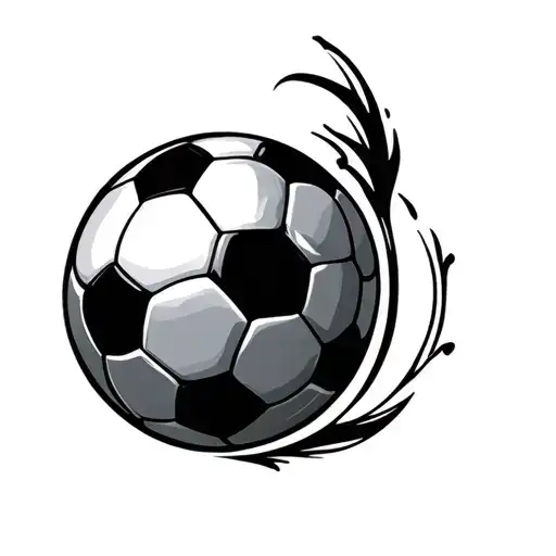 Soccer Ball And Earth Globe