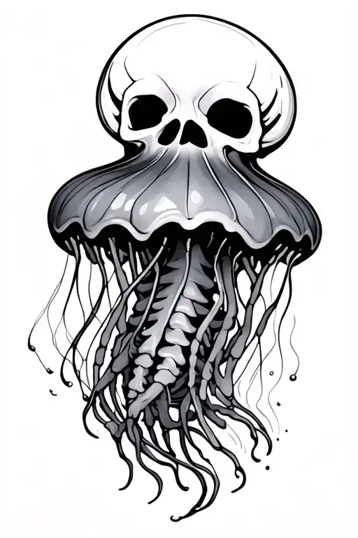 Skeleton Jelly Fish