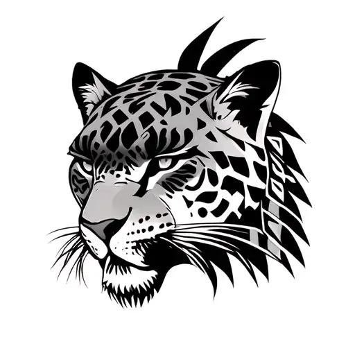 Jaguar Warrior Aztec