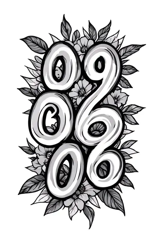 Anniversary Date Saying 0-9-0-6