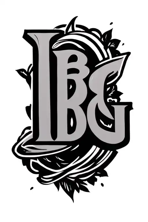 Ibg Lettering Design