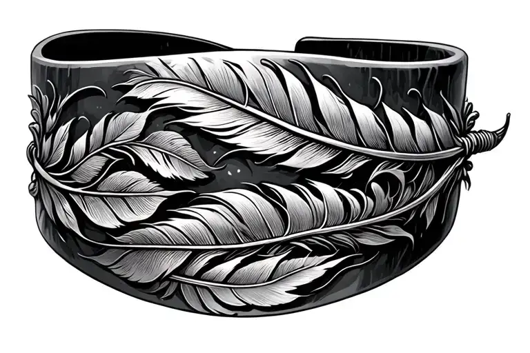 Feather & Leafs Bracelet