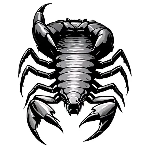 Scorpion Stabbing Itself