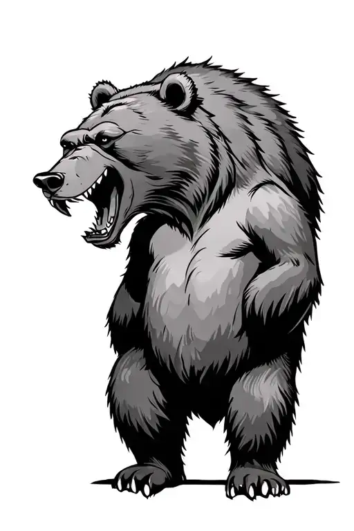 Roaring Brother Bear