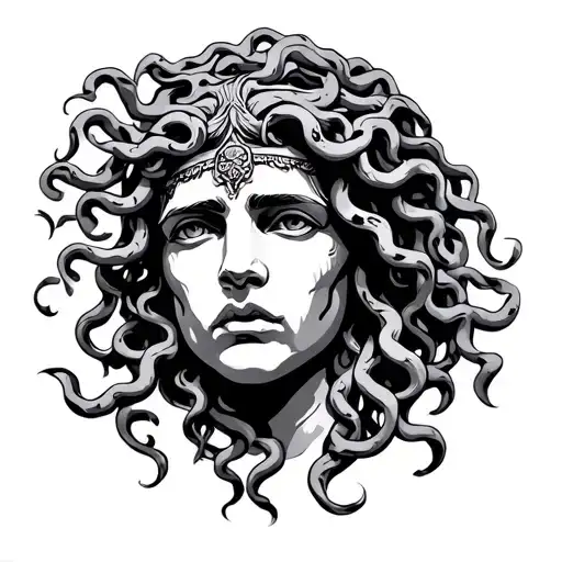Greek Medusa Mafia Style
