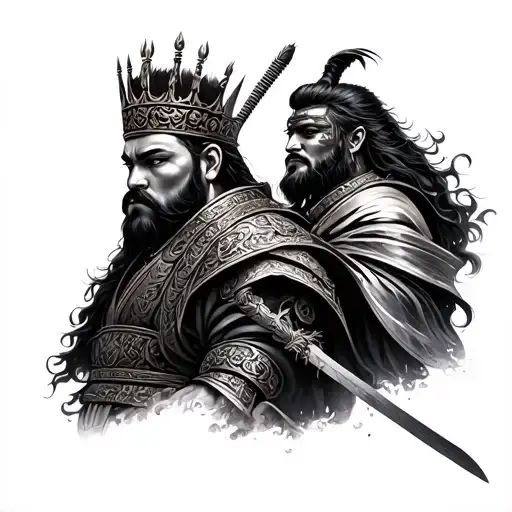 A King And A Samurai