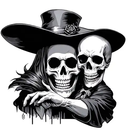 Magician And Skull