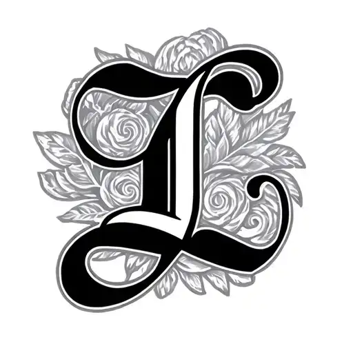 Cursive L With The Number 3 In Roman Numerals