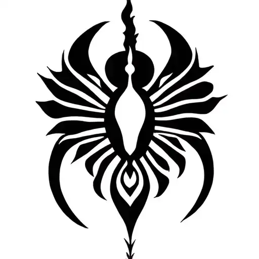 Tribal In The Form Of A Zodiac Sign Cancer From Wrist To Brush