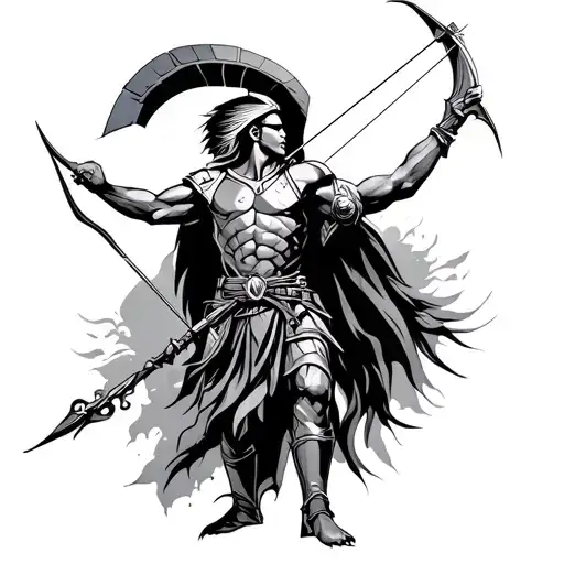 Spartan Archer Sagittarius Zodiac Sign