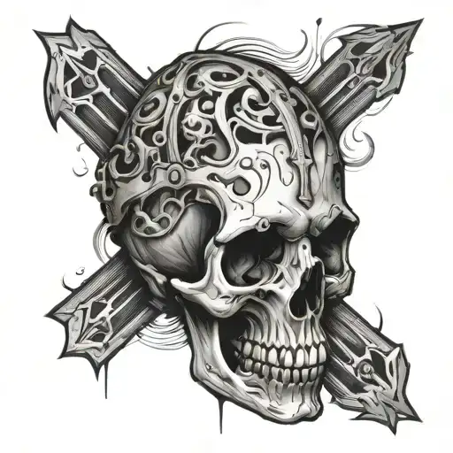 Skull In Pain