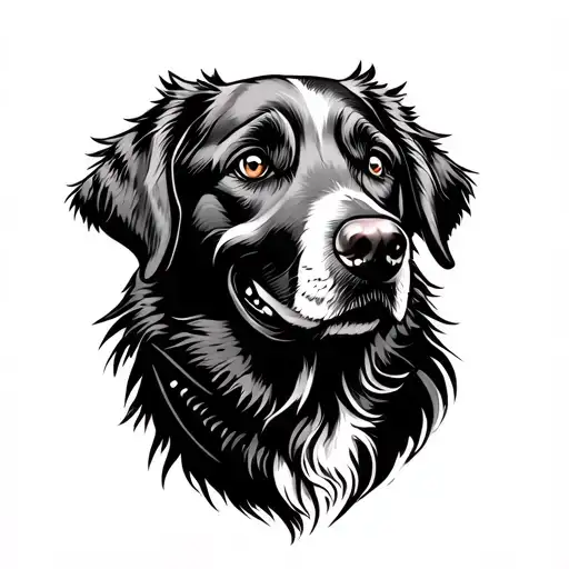 Samurai Golden Retriever