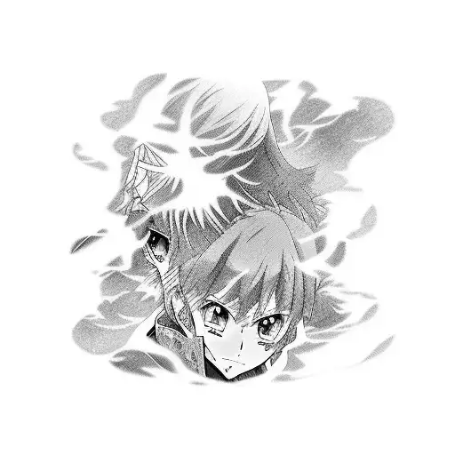 An Anime-inspired Sleeve Featuring Iconic Scenes From Different Anime Series